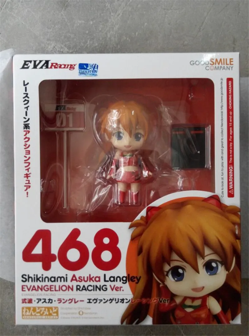 Azione каблук 10 см Nuovo GoodSmile EVA Corsa 468 Shikinami Аска Лэнгли Nendoroid Аниме Figura дель ПВХ 3 93