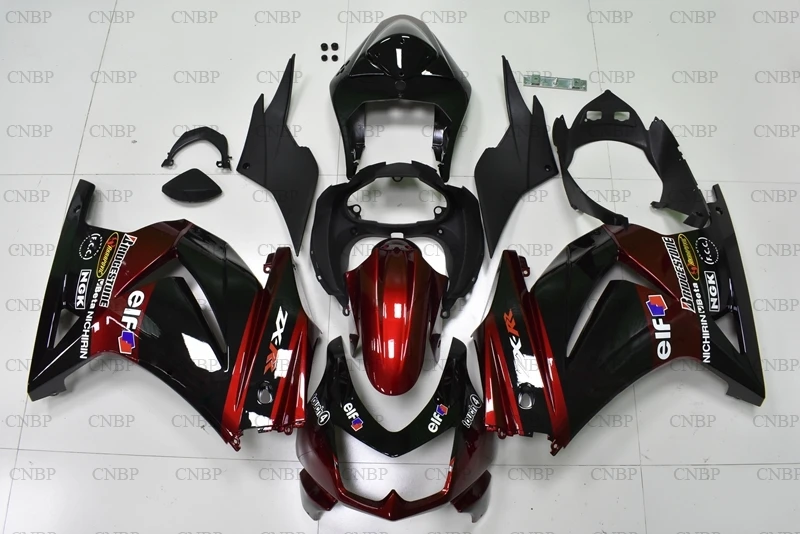 Ninja 250R 2008 2014 обтекатель для Kawasaki Zx250r 2013 комплекты кузова EX 250 13 14 Красный Черный
