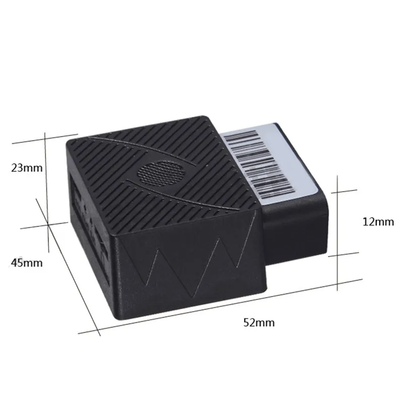 Автомобильный GPS трекер для домашних животных собак Mini Micro OBD II в реальном времени