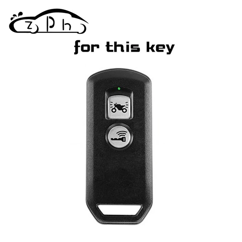 2 Button Silicone Smart Motor Key Cover Case Shell for Honda PCX 150 Hybrid X-ADV SH125 Scoopy SH300 Forza 125 2018 Motorcycle | Автомобили