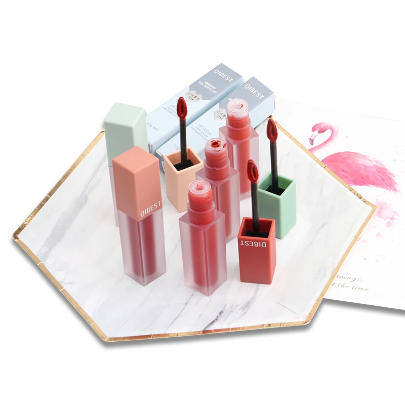Matte Lip Gloss Women Sexy Velvet Cream Texture Waterproof Long Lasting Liquid Lipstick Makeup | Красота и здоровье