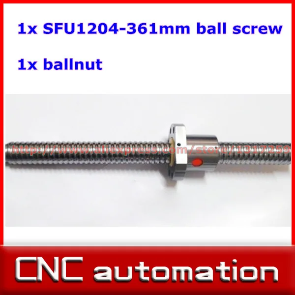 RM1204 шариковый винт SFU1204 361 мм рулонный с одной шариковой гайкой|ball rail|ball screw railscrew