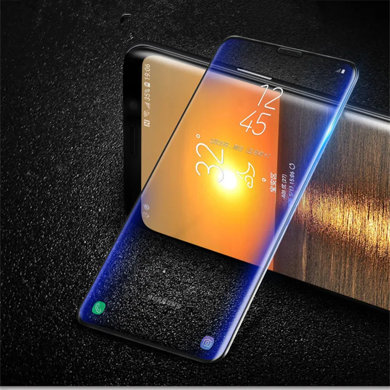 6D закаленное стекло для samsung Galaxy S8 S9 Plus 3D Защитная пленка экрана Note 8 S7 Edge S6 A8