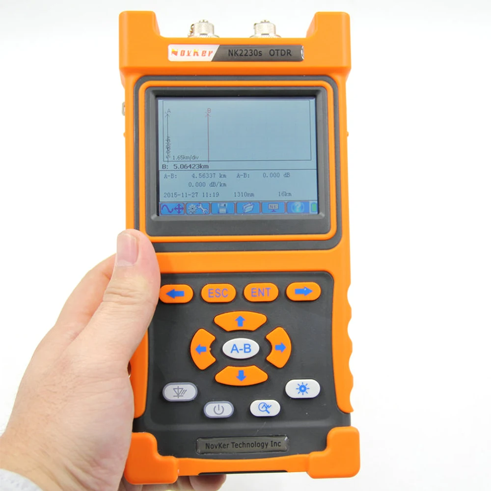 NK2230S SM OTDR 1310nm/1550nm 32dB/30dB 100км оптический временной интервал рефлектометр