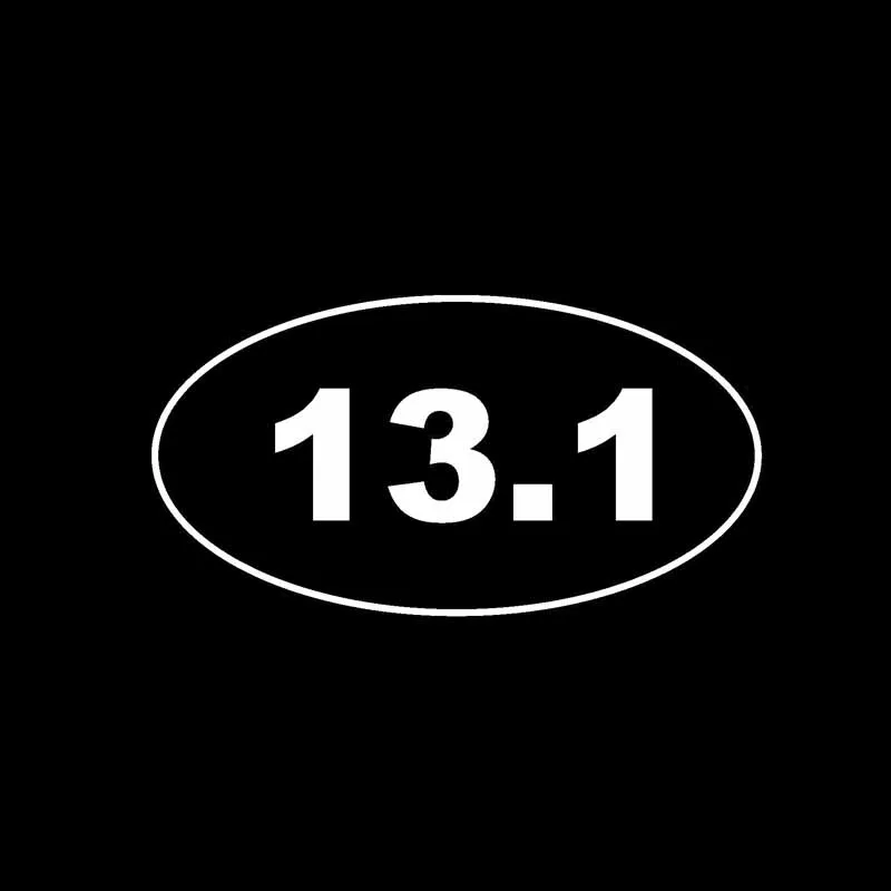 YJZT 11 7 см * 6 1 13 овальные автомобильные наклейки интересная виниловая наклейка