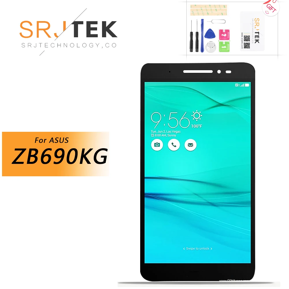 6 9 &quotдля Asus Zenfone Go ZB690kKG ЖК дисплей кодирующий преобразователь сенсорного экрана в