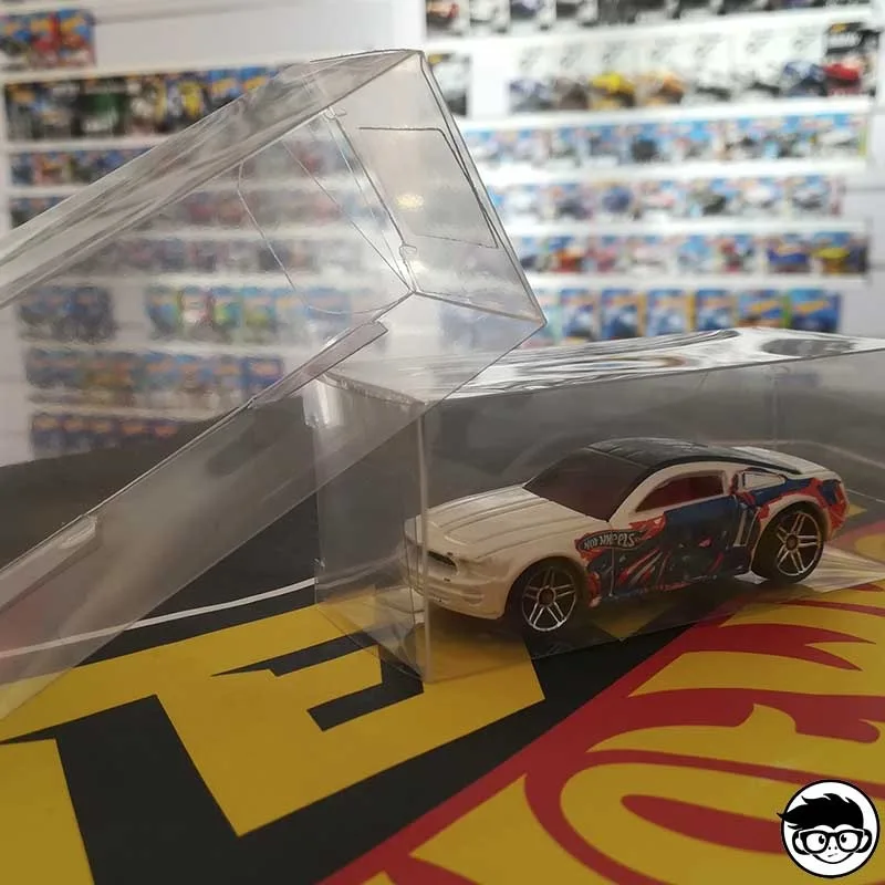 Hot Wheels 1:64 Литой дисплей прозрачная коробка держатель для хранения