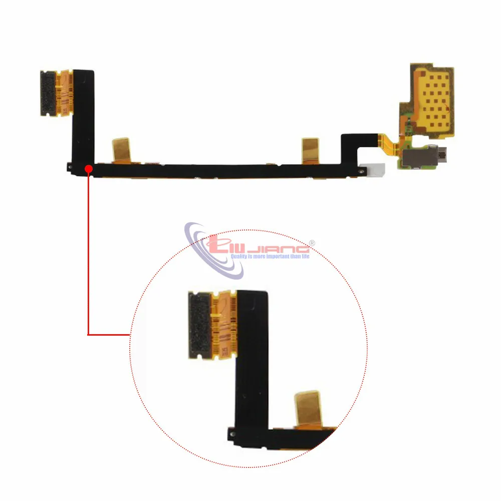 Liujiang для Sony Z5 E6603 E6653 E6633 E6683 включение/выключение питания громкость Кнопка гибкий