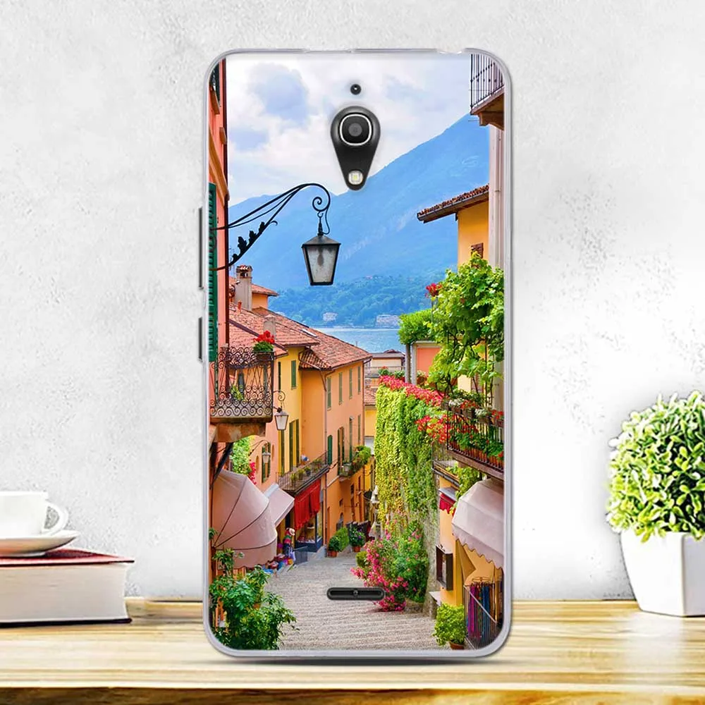 Чехол для Alcatel A2 XL 8050D чехлы мягкие силиконовые Роскошные Защитные из ТПУ телефона