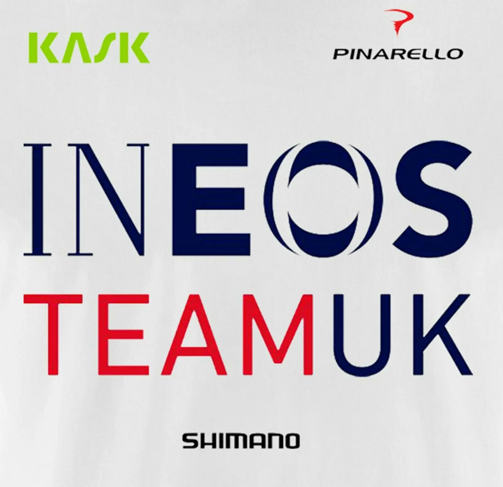 Ineos команда велосипедный вентилятор Футболка белая футболка Homme 2019 новый хип-хоп
