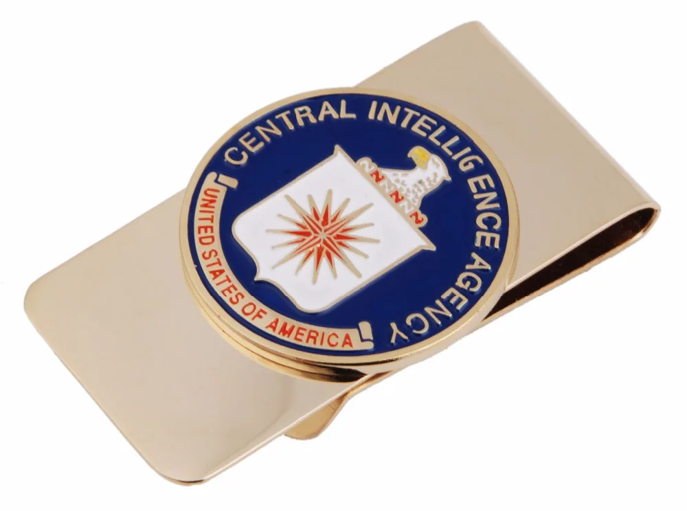 

US UNITED STATES CIA CENTRAL INTELLIGENCE AGENCY MONEY CLIP