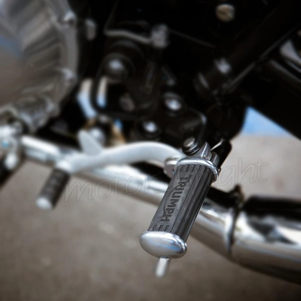 Мотоциклетные Передние Подножки подножки для сиденья водителя Triumph Thruxton900 Thruxton100