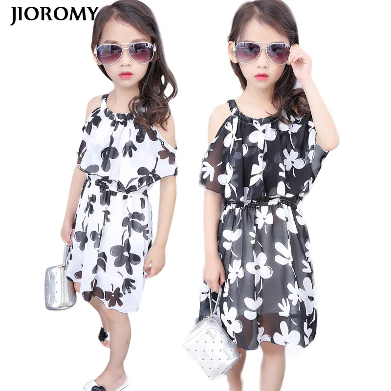 JIOROMY/платья для больших девочек Новинка лета 2019 детская одежда детское платье с