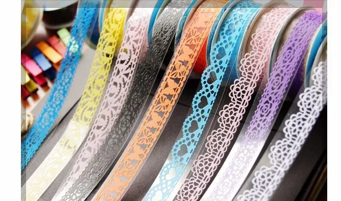 2 шт. широкая декоративная бумажная лента для рукоделия клейкая рукоделия|tape