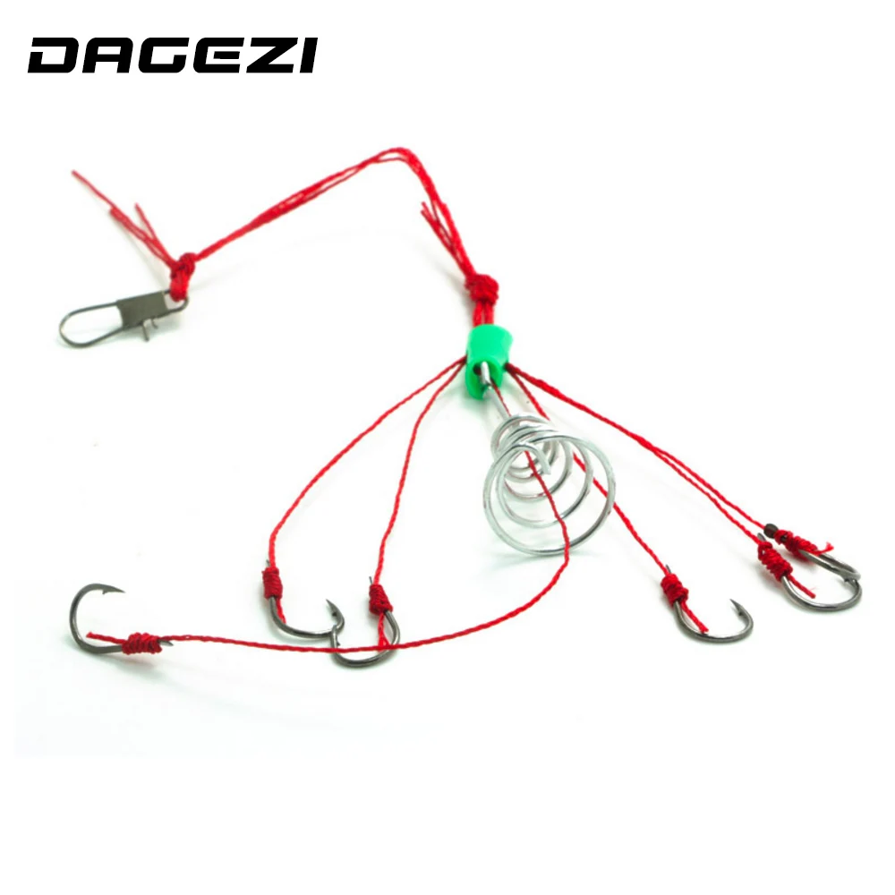Рыболовные крючки DAGEZI 2 шт./лот взрывозащищенный крючок острый Рыболовный из