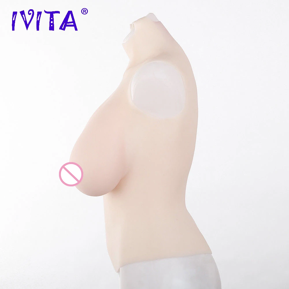Искусственная силиконовая грудь IVITA поддельные груди для трансвеститов