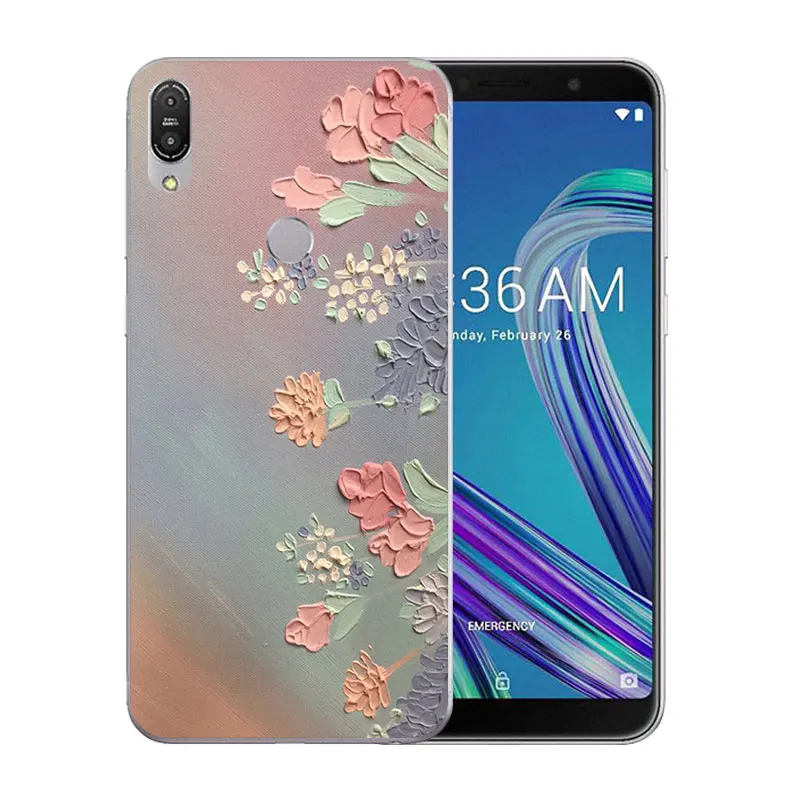Для Asus Zenfone Max Pro (M1) ZB601KL силиконовый чехол С Рисунком Тигра 5 99 дюйма для