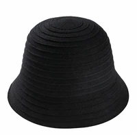 women 100 wool fedora hats 2017 autumn winter fashion stripe patchwork wool felt hat bowler cap sombrero mujer free shipping