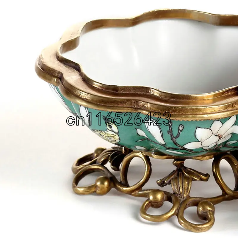 Модная емкость для хранения ручной работы высококлассное настольное украшение