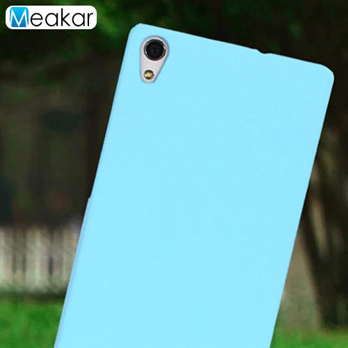 Матовая Пластик Coque 5.0For huawei P7 чехол для huawei Ascend P7 двойной P7-L10 P7-L00 P7-L05 телефона чехол-лента на заднюю панель - Цвет: sky blue