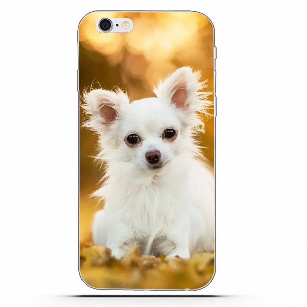 Chiwawa Собака Щенок для Huawei G7 Y6 II Y7 Xiaomi Redmi Note 2 3 5 Mi 4 4C 4I 5S 5X 6X 8 SE Pro ТПУ чехол телефона с
