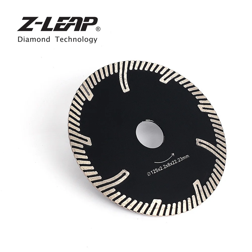 Z LEAP 125 мм Алмазная пила Лезвие колесо горячего прессования алмазный диск для