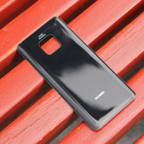 Black Стеклянный задний Чехол для huawei mate 20 Pro mate 20 PRO задняя крышка батарейного отсека для телефона задняя крышка корпуса - Цвет: Black