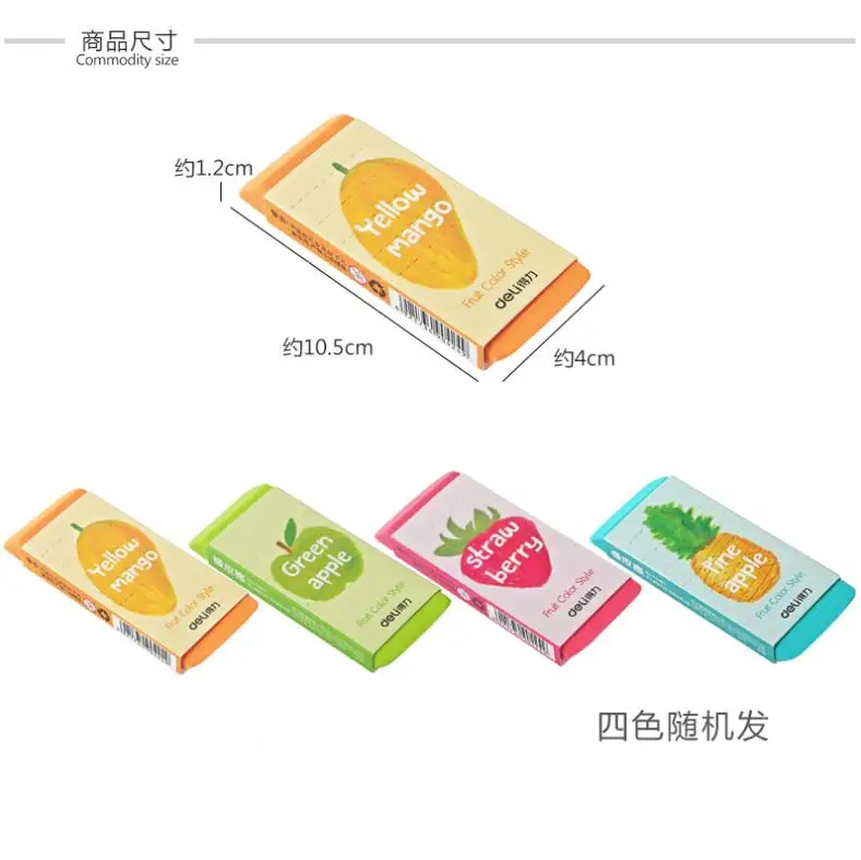 Цветной большой ластик для карандашей школьные принадлежности корректирующая