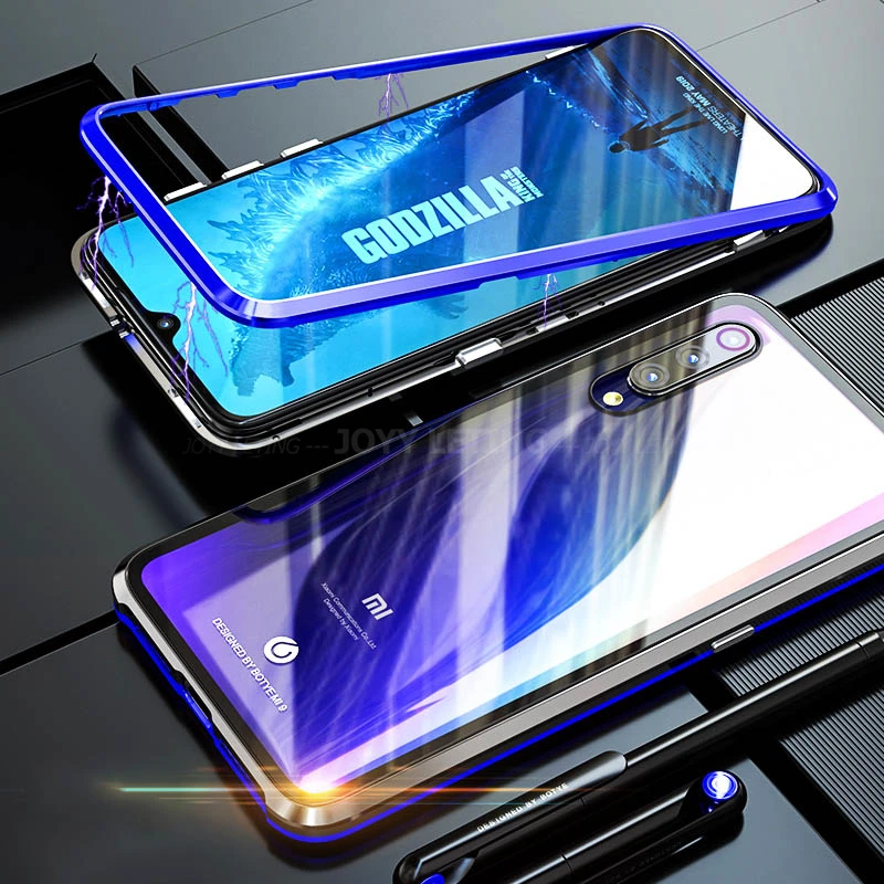 Роскошный Магнитный адсорбционный чехол для телефона Xiaomi mi 9 se противоударный
