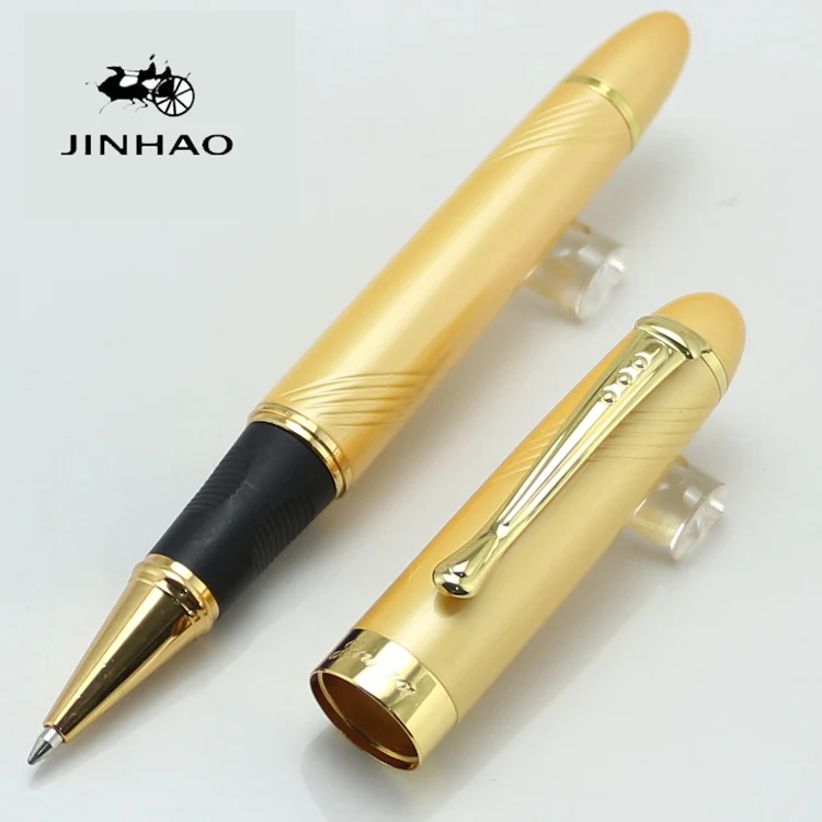 JINHAO X450 Золотая шариковая ручка Morbidezza Line Carven бесплатная доставка|roller ball pen|ball pena pen |