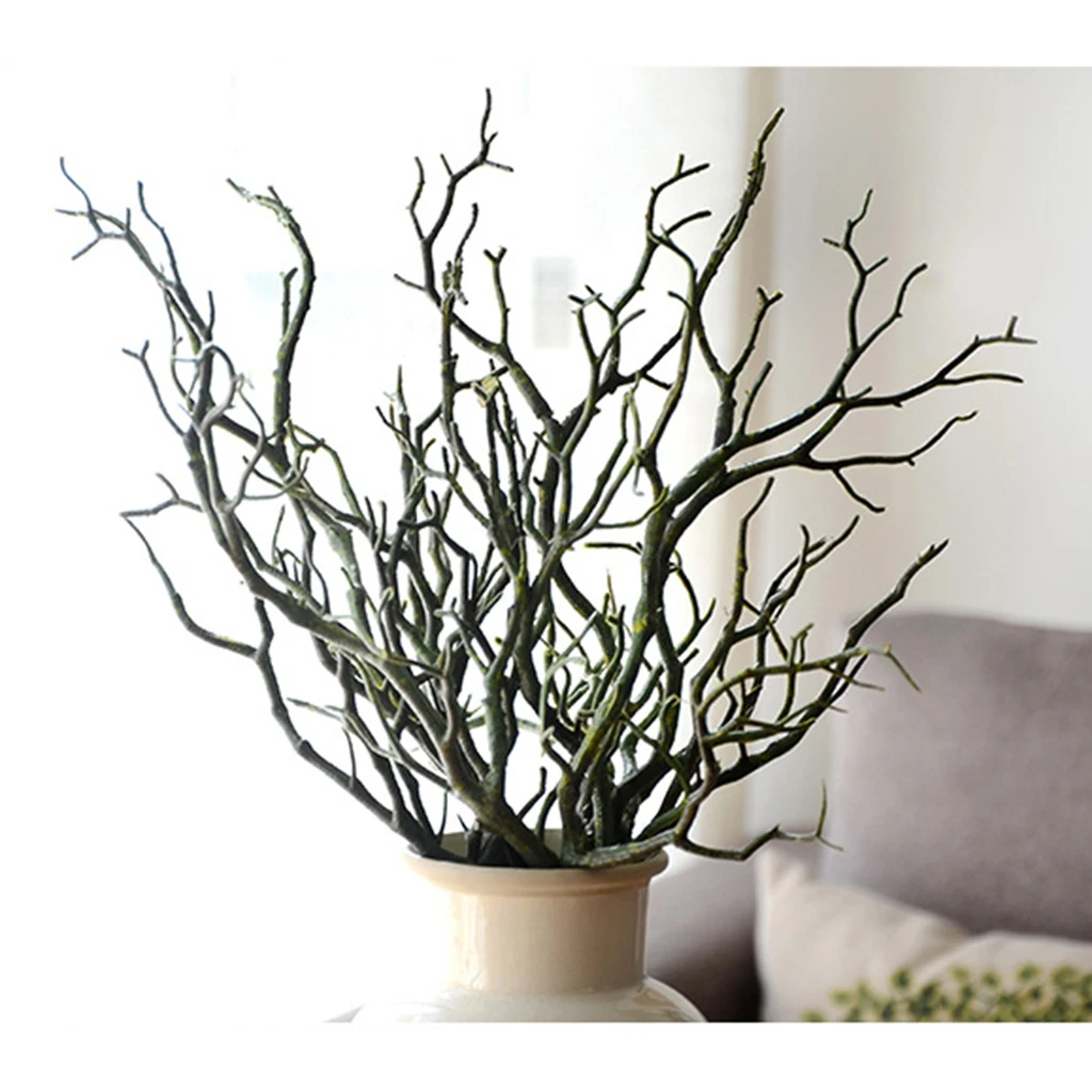Искусственные пластиковые растения Моделирование ветки домашний декор комнаты