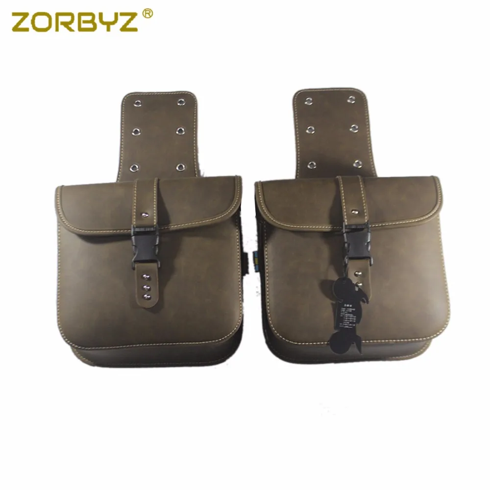 ZORBYZ 1 пара ретро искусственная кожа седельная сумка боковые сумки для