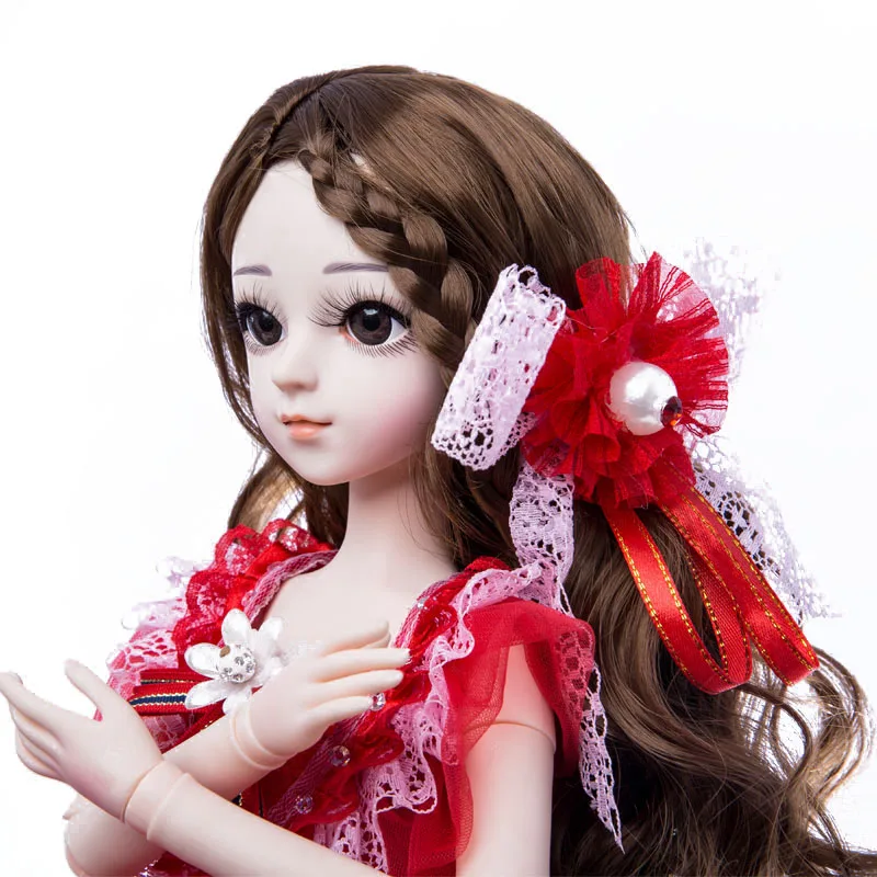 Принцесса Анна bjd кукла 1/3 60 см sd Набор Кукол DIY коллекция девушка подарок для
