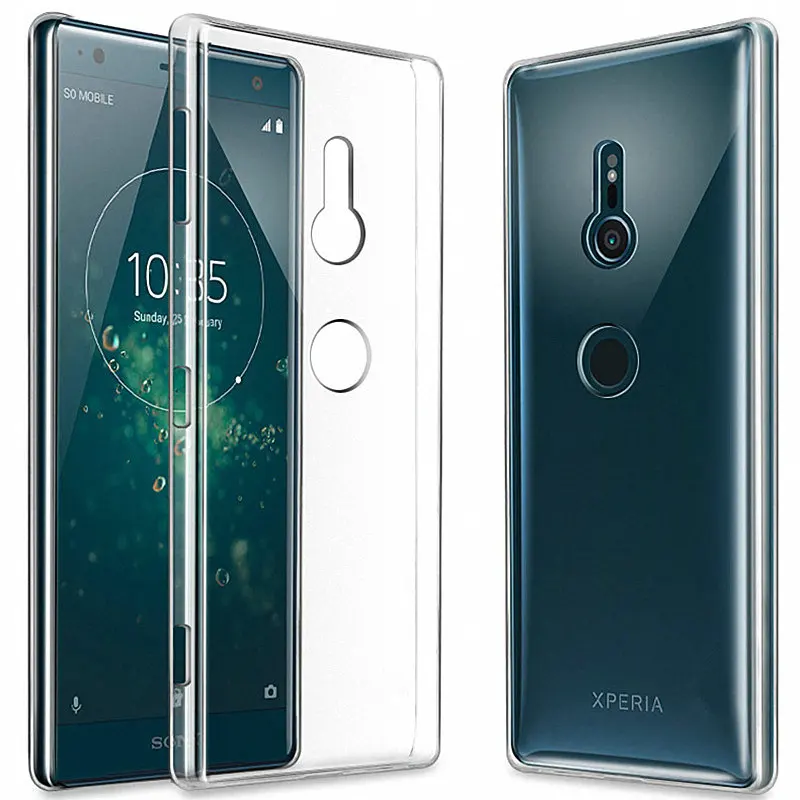 Прозрачный прозрачный мягкий чехол для Sony Xperia XA XZ XA1 XZ1 XA2 XZ2 XZ3 XZ4 L1 L2 L3 X Z1 Z2 Z3 Z5 Compact