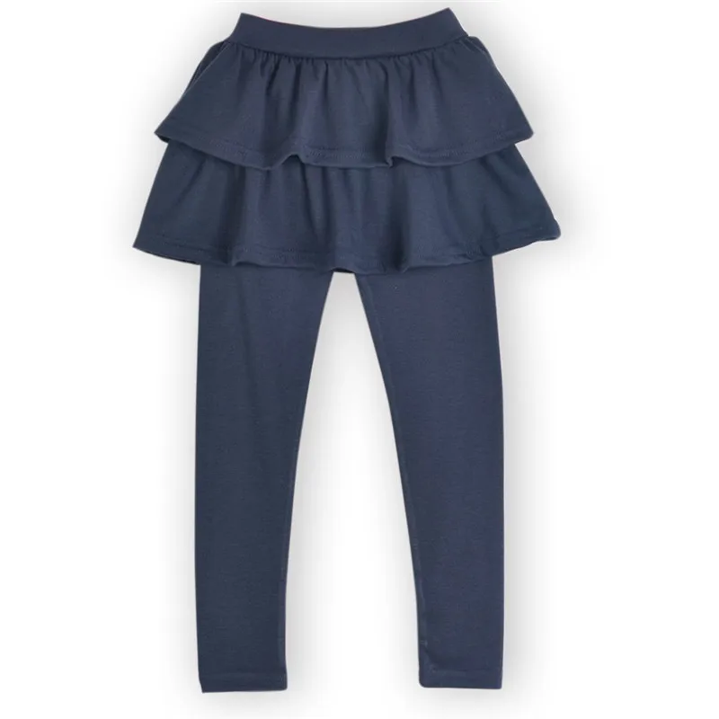 Леггинсы с юбкой для девочек Осенние леггинсы одежда детские брюки штаны новинка