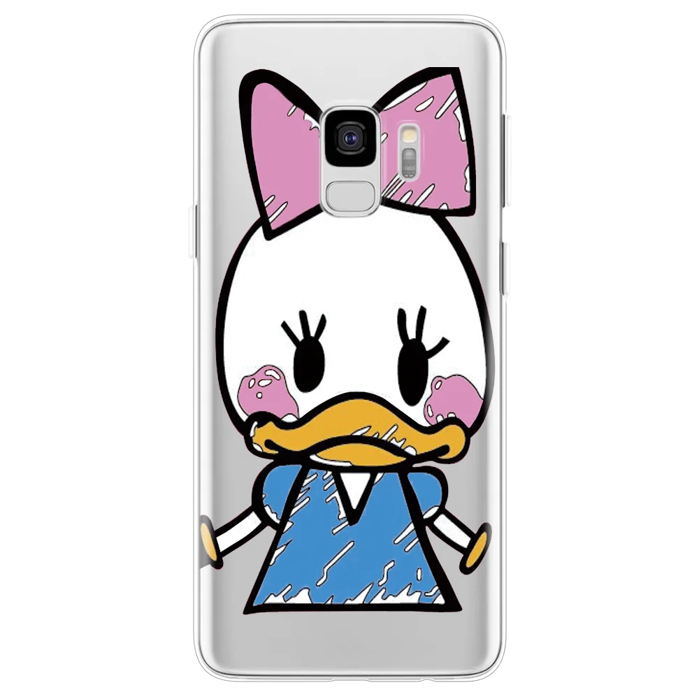 daisxiao Милый прозрачный чехол из ТПУ с рисунком для samsung Galaxy S6 S7 Edge S8 S9 S10 Lite Plus S10e чехол для samsung Galaxy S10 Plus чехол - Цвет: daisxiao