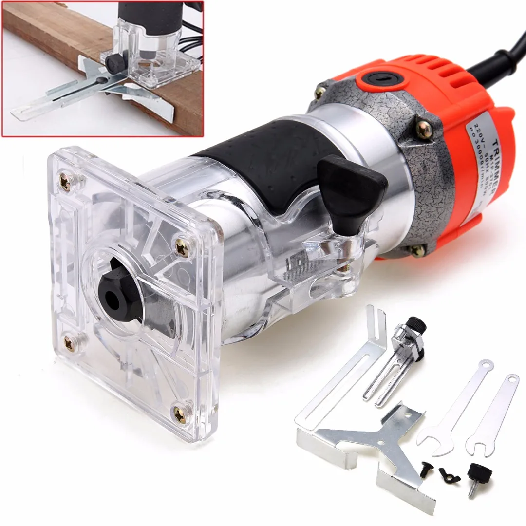 Новый 800W 220V отделка под дерево маршрутизатор 6 35 мм собирать Диаметр ручной