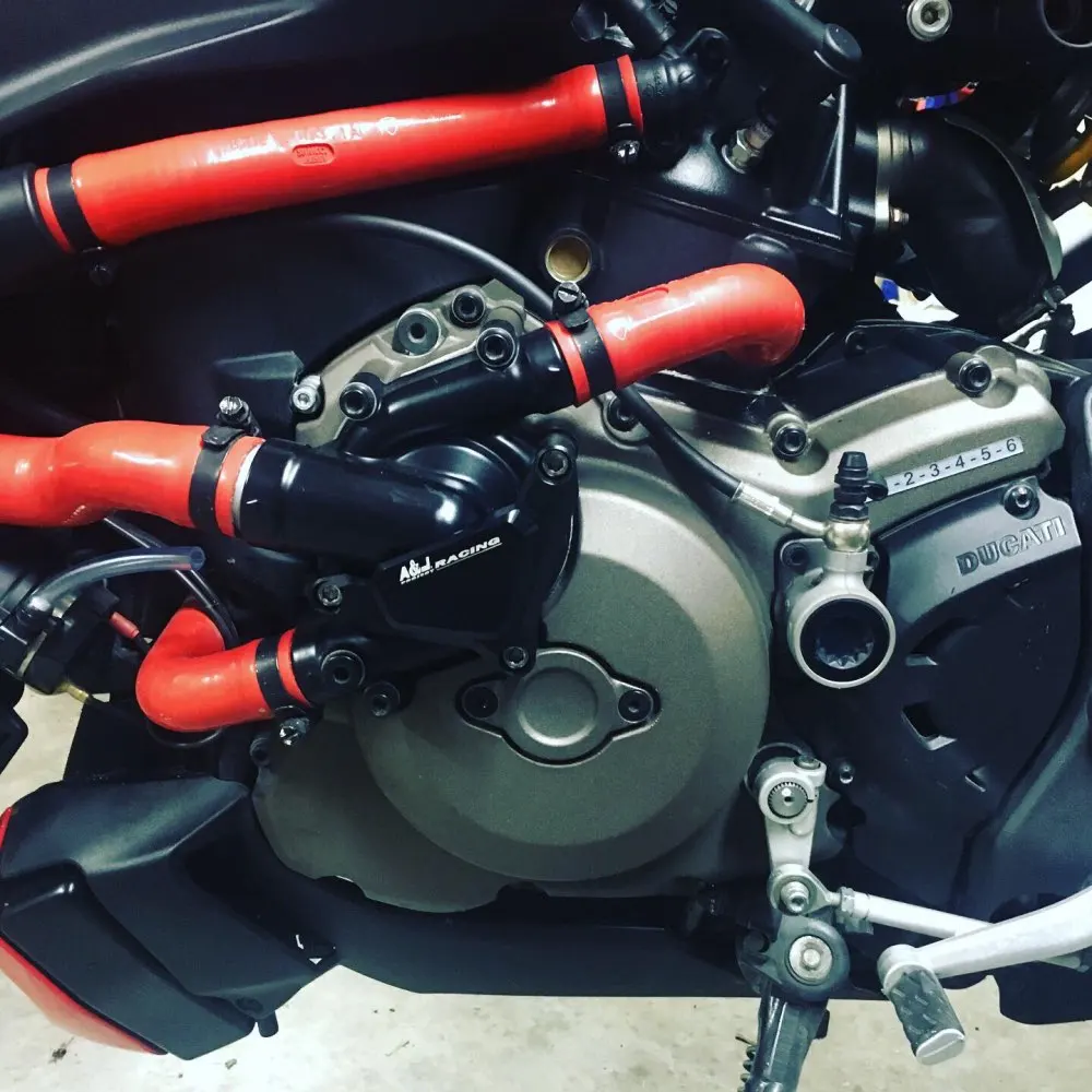 Мотоциклетный водяной насос, защитный ползунок, Защитная крышка для Ducati Monster 821 Monster1200S Multistrada 950 Multistrada1200S