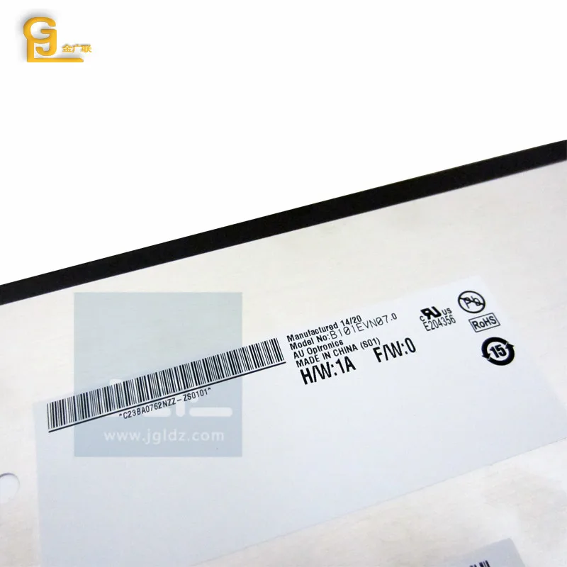 JGL 10.1'' New Original for Acer PC B101EVN07.0 For Toshiba Excite Pure Pad AT10 IPS LVDS 40 pins LCD Display Screen Replacement |