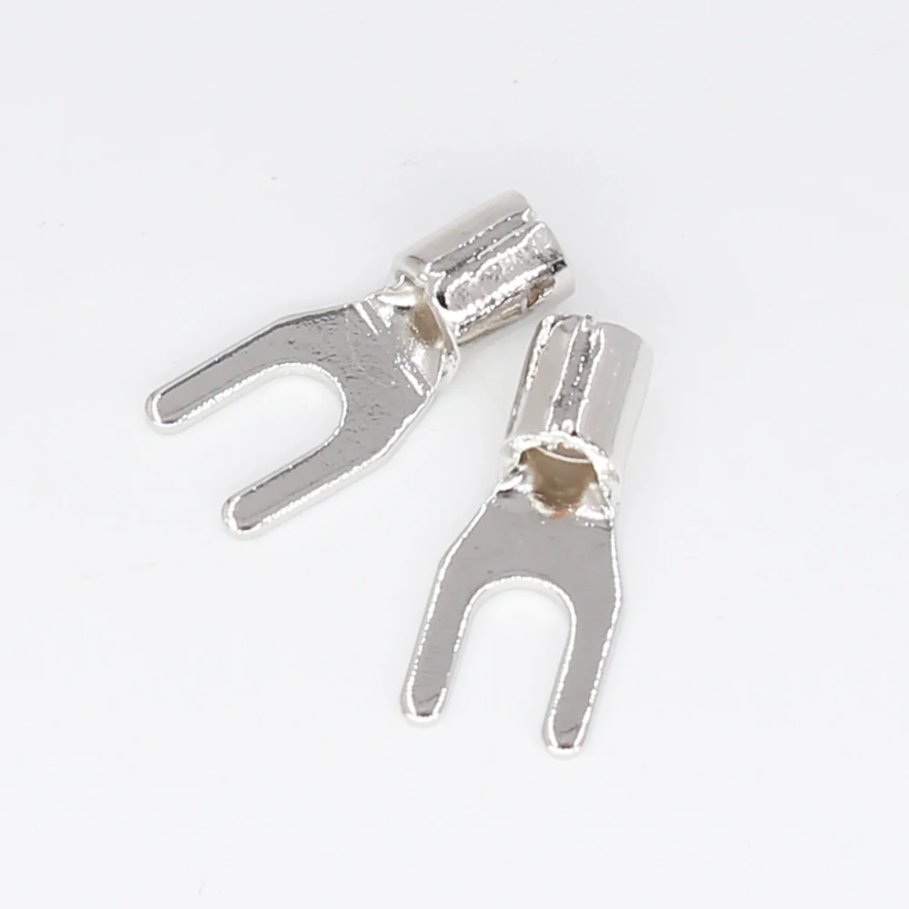 6 шт./компл. высококлассный разъем питания из чистой меди с родиевым покрытием для