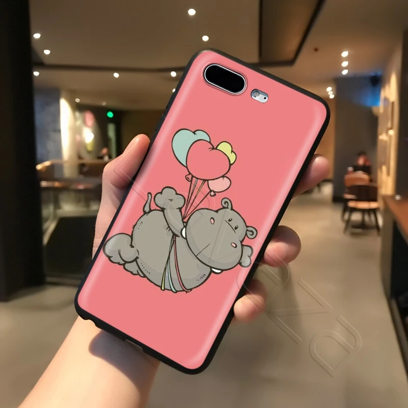 Lavaza милый мультяшный Бегемот чехол для iPhone 11 Pro XS Max XR X 8 7 6 6S Plus 5 5s se |