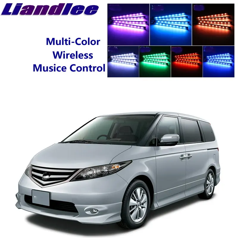 Автомобильный декоративный неоновый светильник LiandLee для салона HONDA Elysion RR 2004 ~