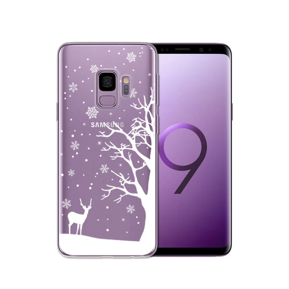 Чехол из ТПУ с рисунком для samsung Galaxy S9 S9 Plus, силиконовый чехол для телефона samsung S7 Edge, S8, S8 Plus, S10, прозрачный чехол