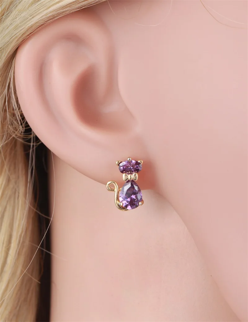 Милые серьги гвоздики желтого и золотого цвета с бантом искусственными