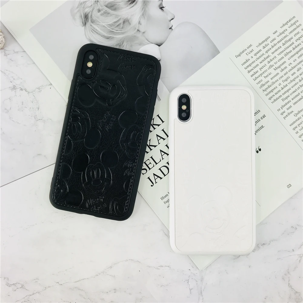 Чехлы для iPhone 5 с изображением Микки Мауса кожаный чехол мобильного телефона 5S se