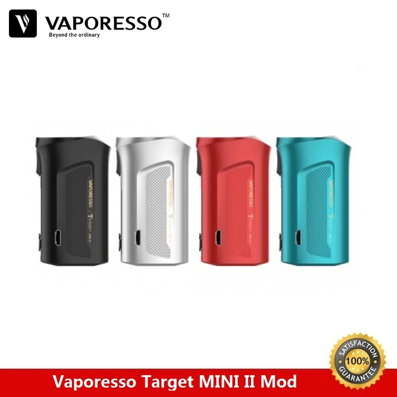 Vaporesso Target Mini II 50 Вт TC Box Mod 2000 мАч встроенный аккумулятор подходит для VM Vape Tank 2A