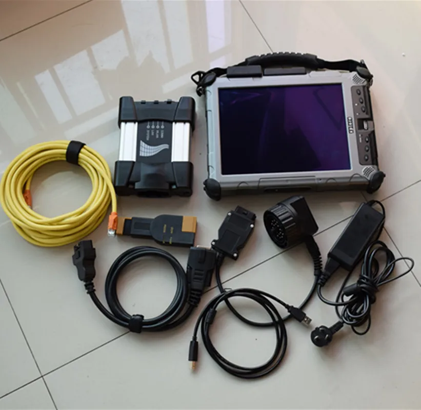 Для Bmw Isis Isid icom Профессиональный диагностический инструмент для bmw next с i7 Laptop IX104