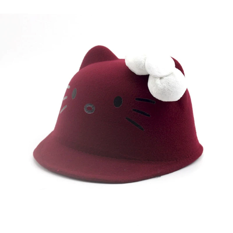 D Hello kitty детские летние шапки кепки Кот милый hello kitty ребенок бейсбол Открытый обувь для девочек Кепка с козырьком от солнца Harajuku женский - Цвет: D