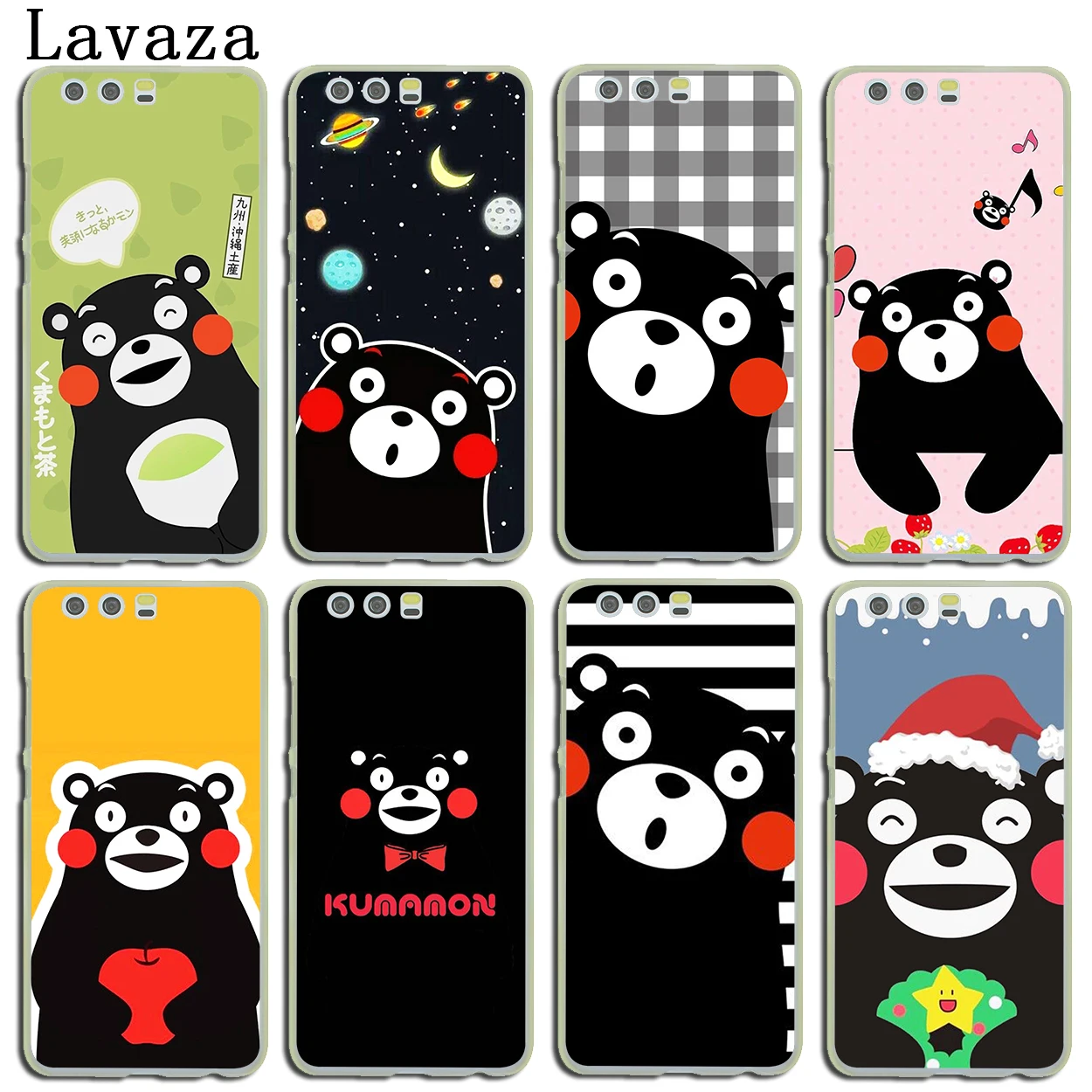 Lavaza Japan Kawaii Kumamon милый чехол с медведем для Huawei P30 P20 P9 P10 Plus P8 Mate 20 Pro Lite Mini 2016 2017 P smart