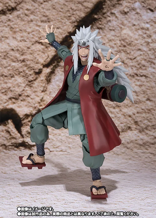 PrettyAngel-оригинальная экшн-фигурка Bandai Tamashii Nation S.H. Фигуртс эксклюзивная Jiraiya |